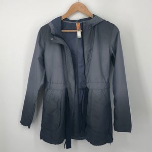 Lucy ombré rain jacket